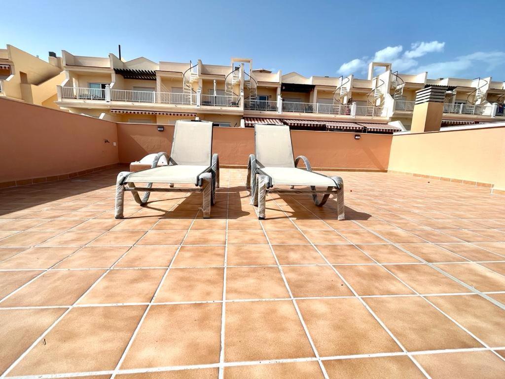 Great View Over The Ocean In Apartment Bianca With Wifi And Pool Chayofa Luaran gambar