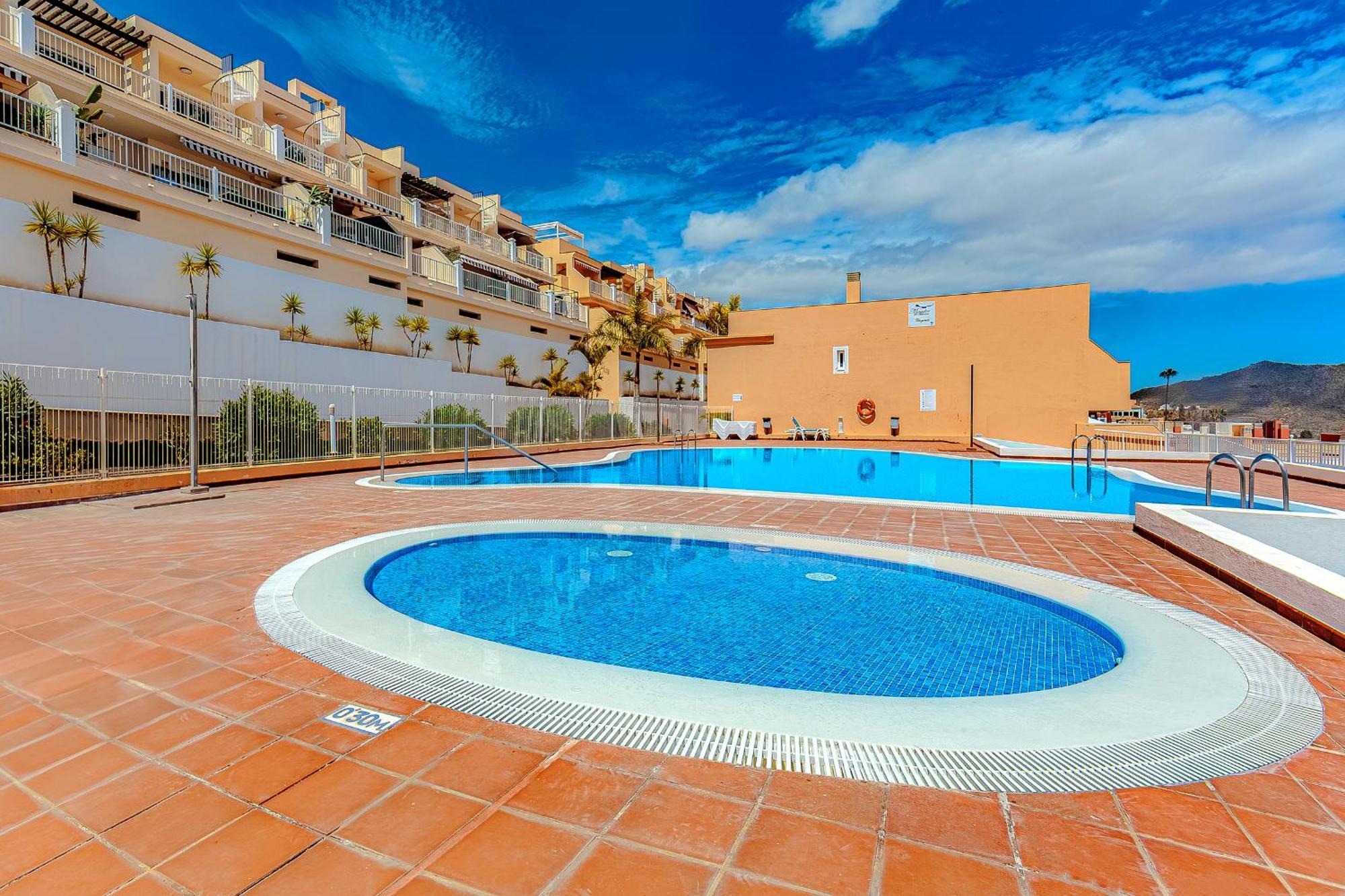 Great View Over The Ocean In Apartment Bianca With Wifi And Pool Chayofa Luaran gambar